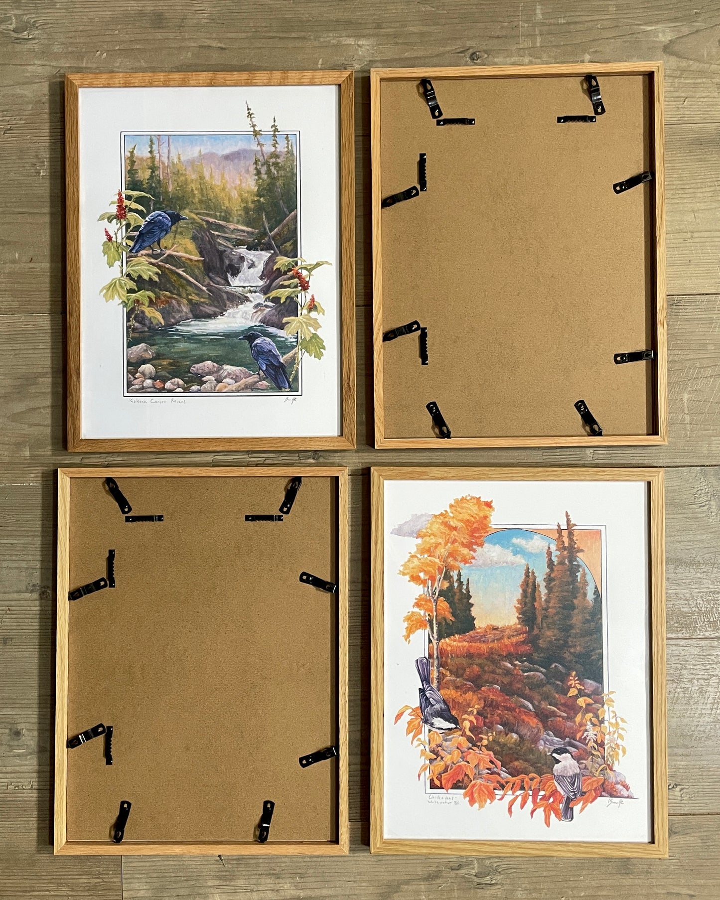Add-on 12x16 oak wood frame