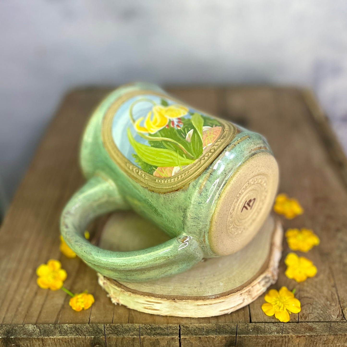 40. 15oz. Glacier Lily Mug