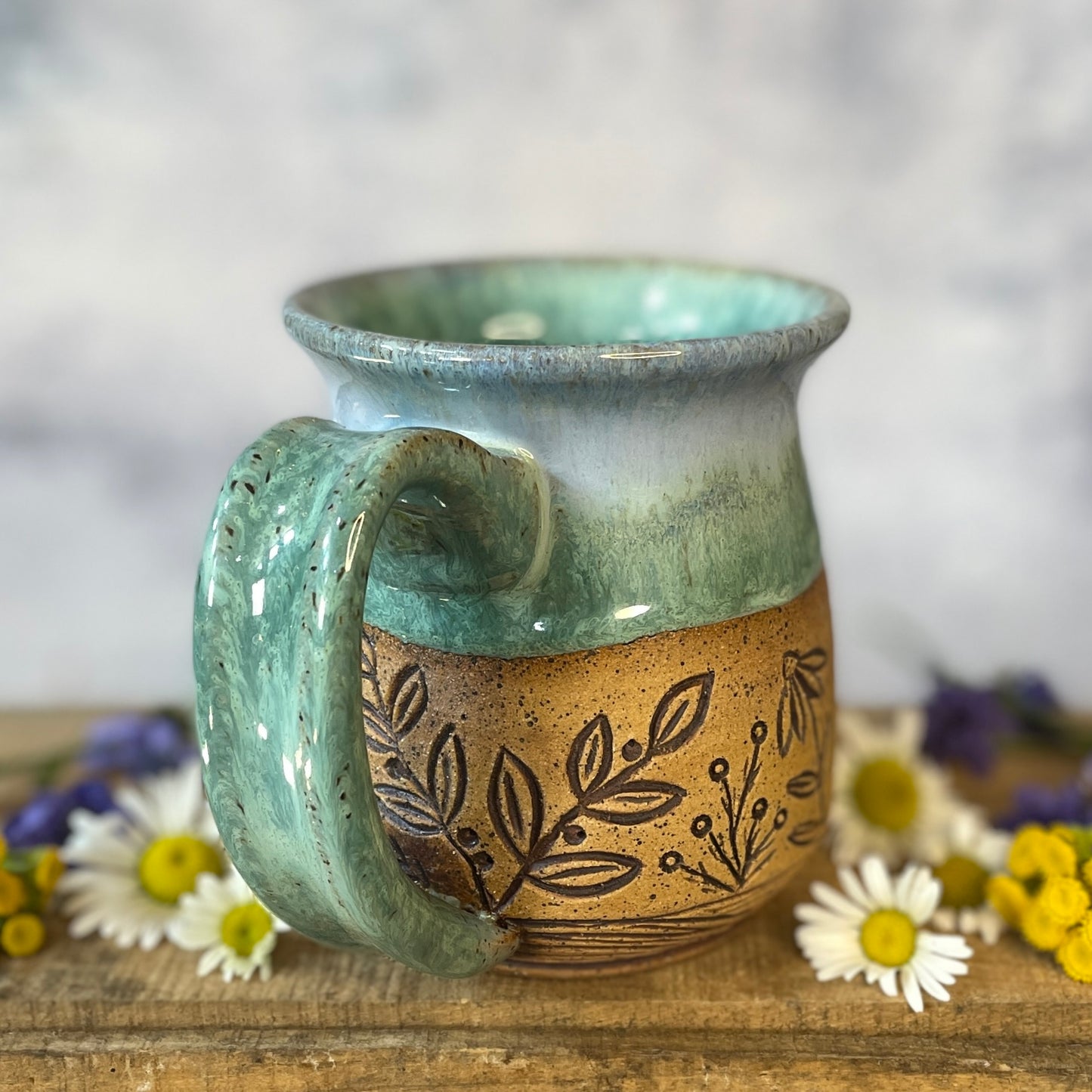 19. 17oz. Bear and Cub Mug
