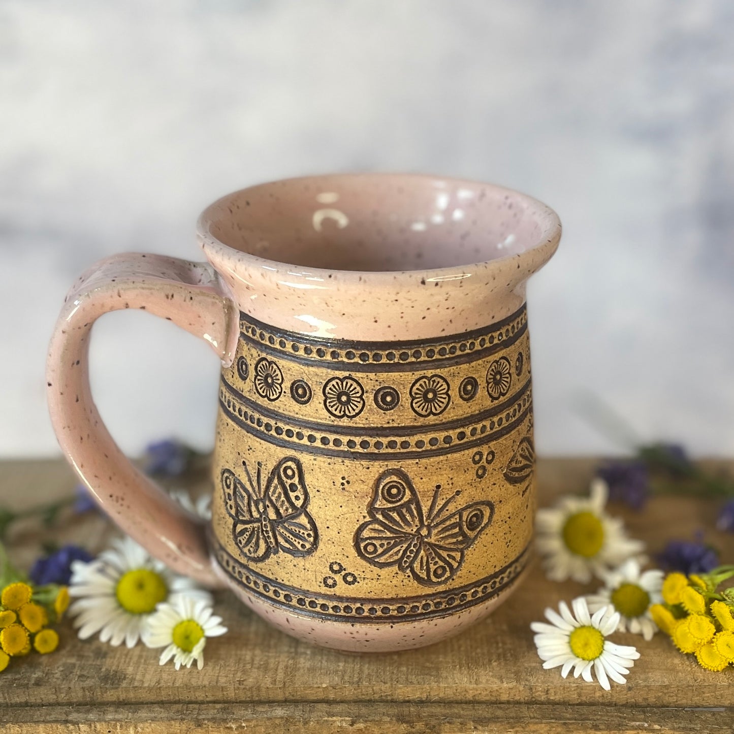 25. 17oz. Butterfly Mug