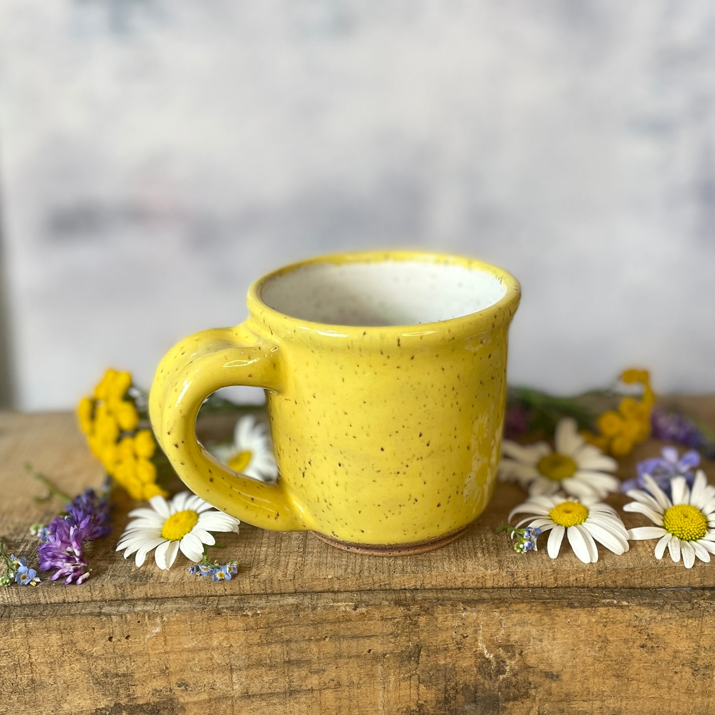 81. 6oz. Sunflower Mini Mug