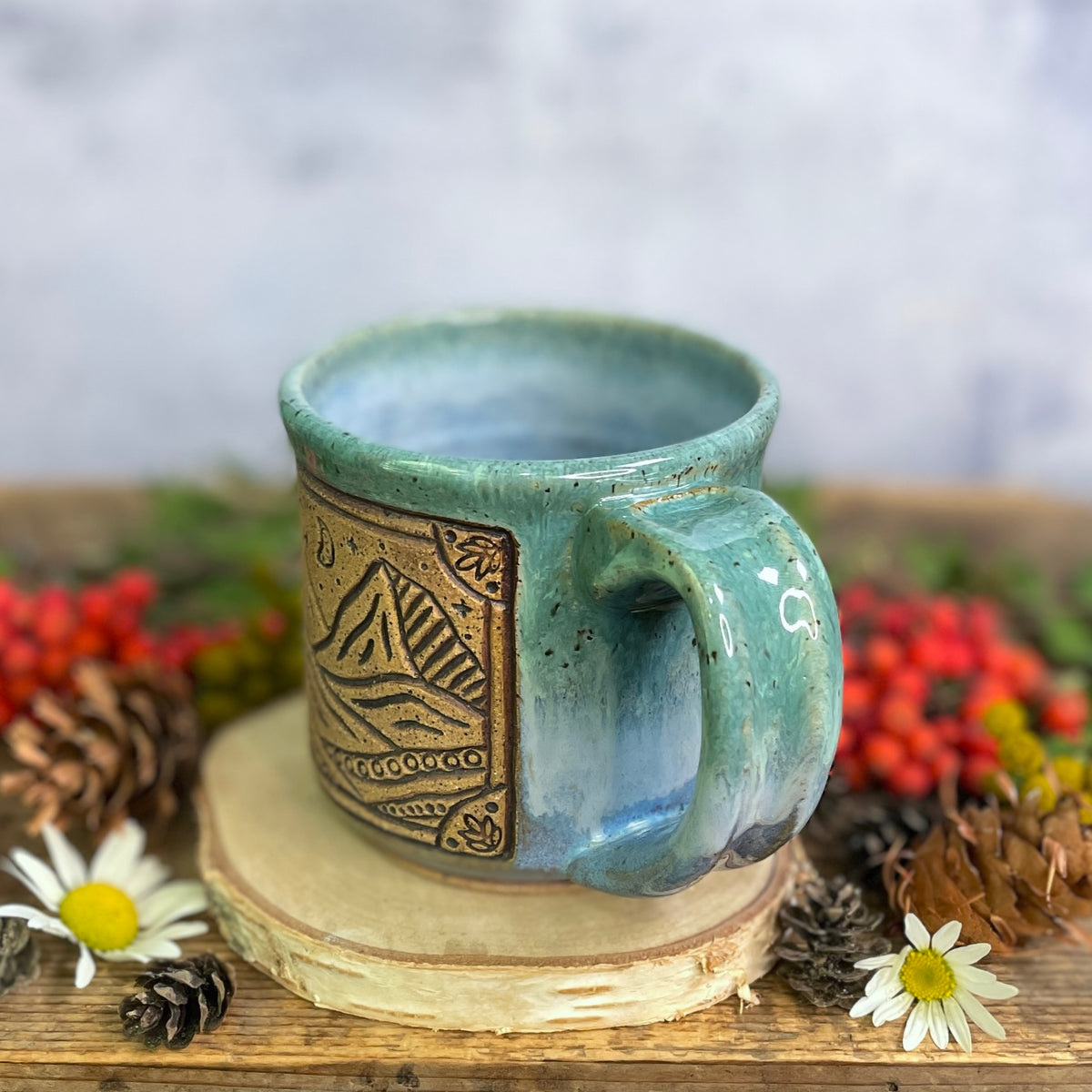 34. 14oz. Mountain Mug