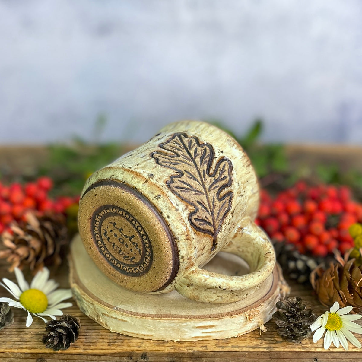 47. 8oz. Autumn Leaves Mini Mug