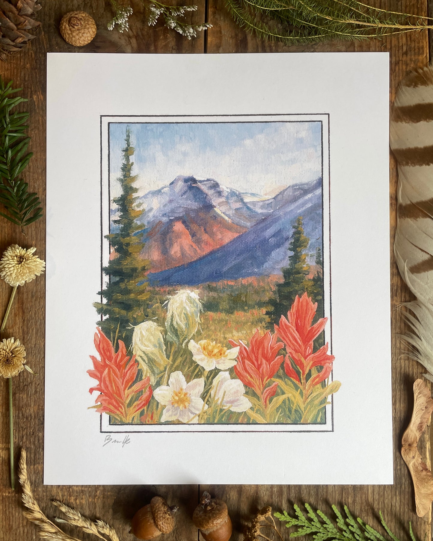Yoho Wildflowers 8x10 Print