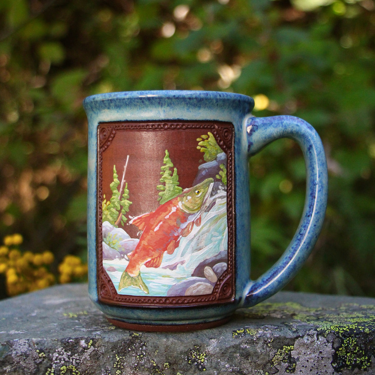 12. 16oz. *discount* Kokanee Salmon Mug