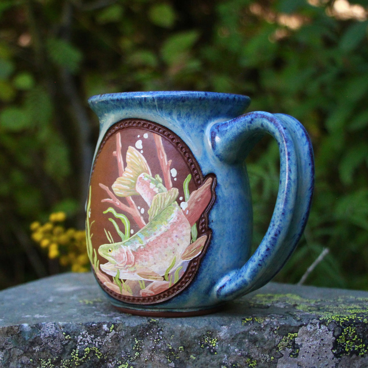2. 17oz. Rainbow Trout Mug