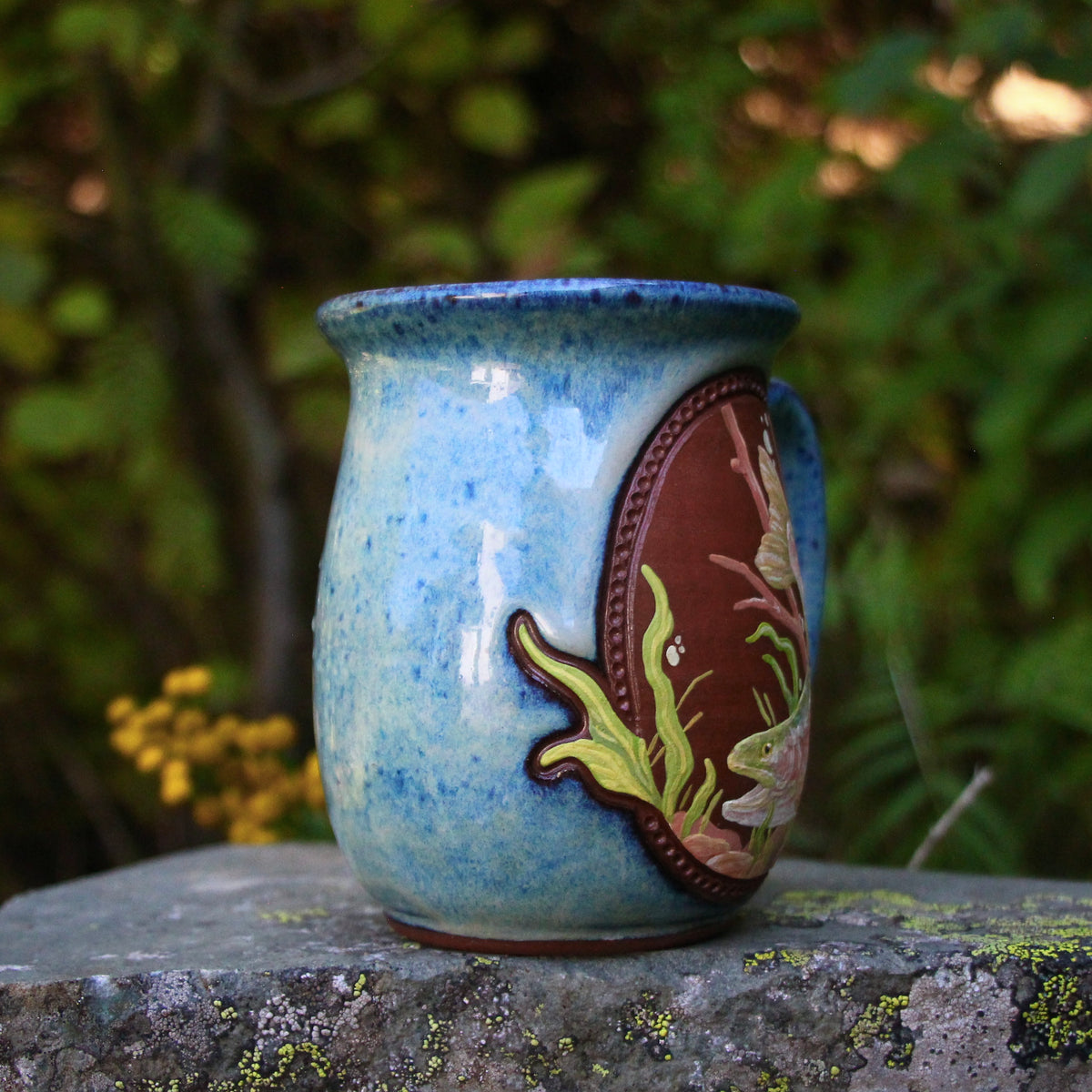 2. 17oz. Rainbow Trout Mug