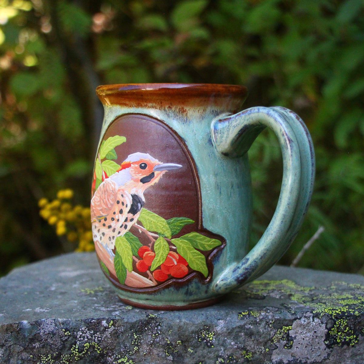 11. 19oz. Flicker and Mountain Ash Mug