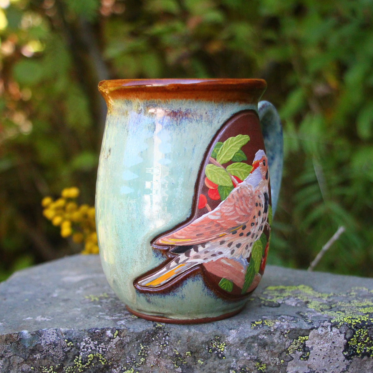 11. 19oz. Flicker and Mountain Ash Mug