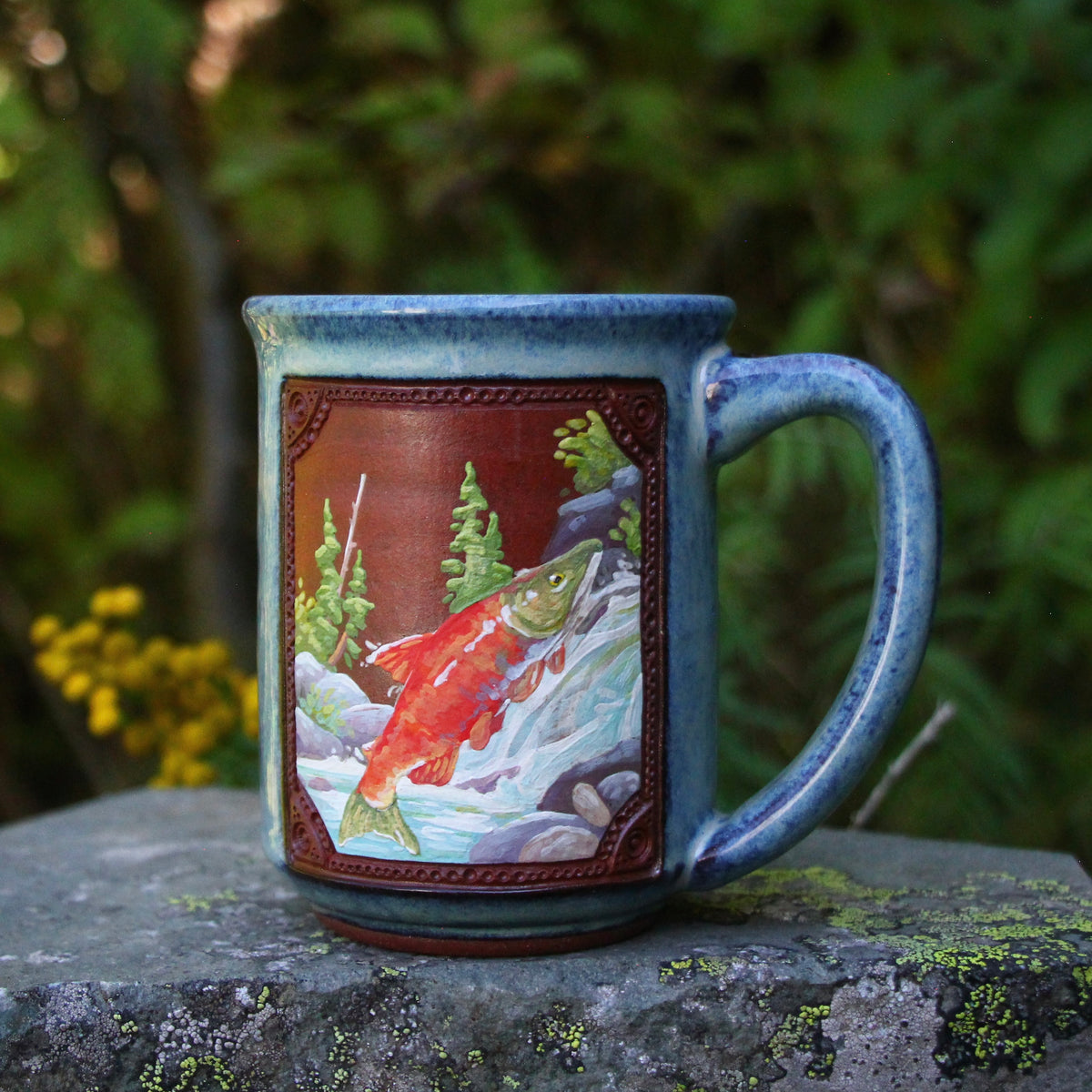 12. 16oz. *discount* Kokanee Salmon Mug
