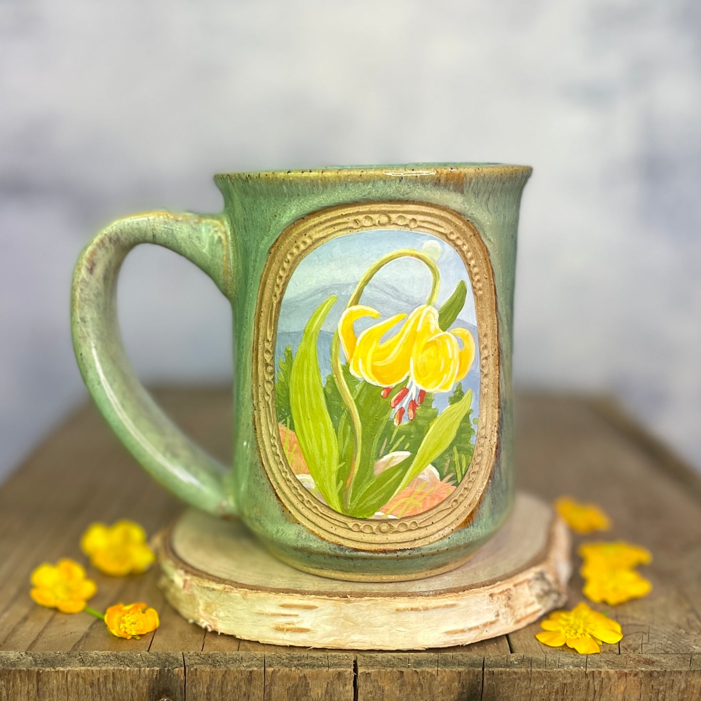 40. 15oz. Glacier Lily Mug