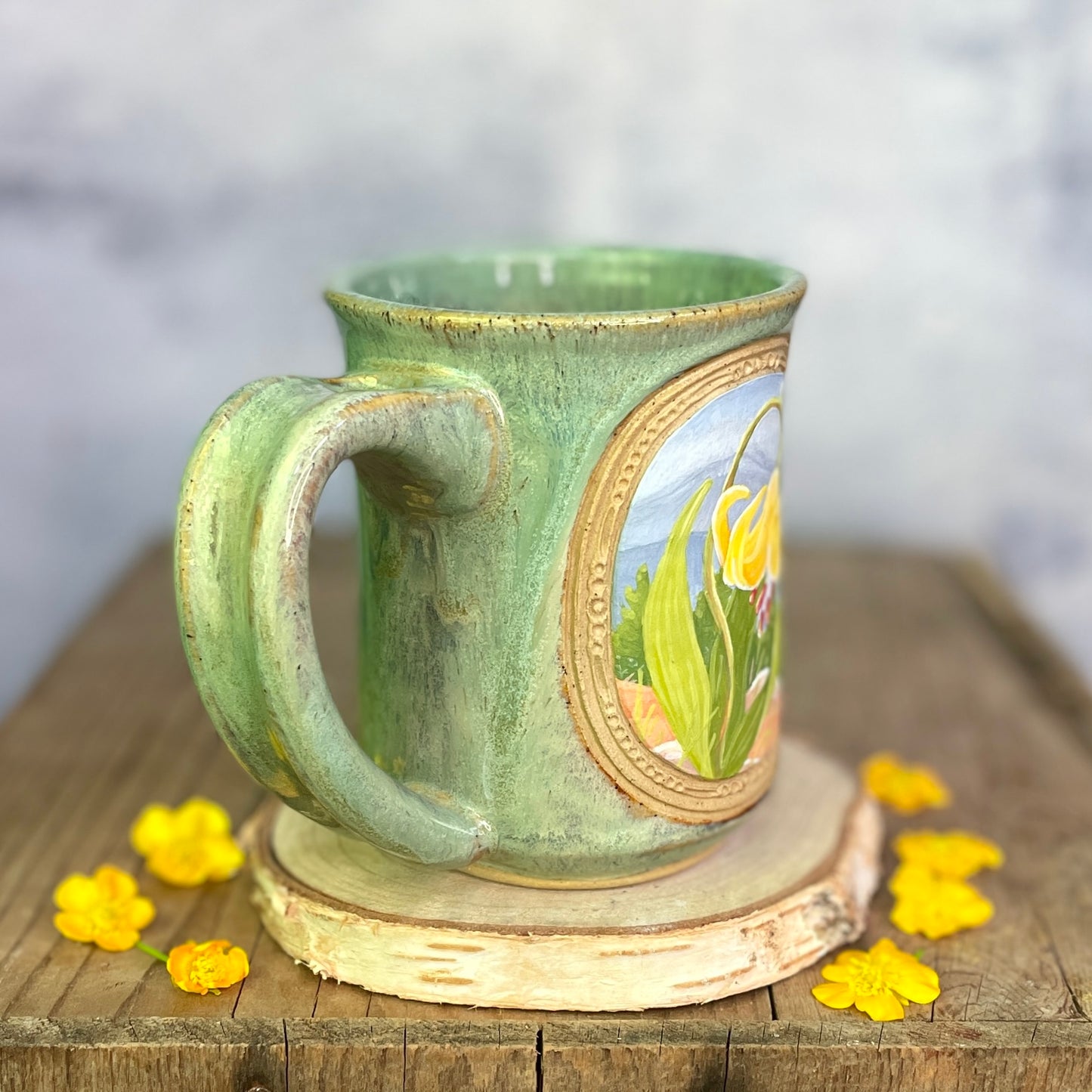 40. 15oz. Glacier Lily Mug