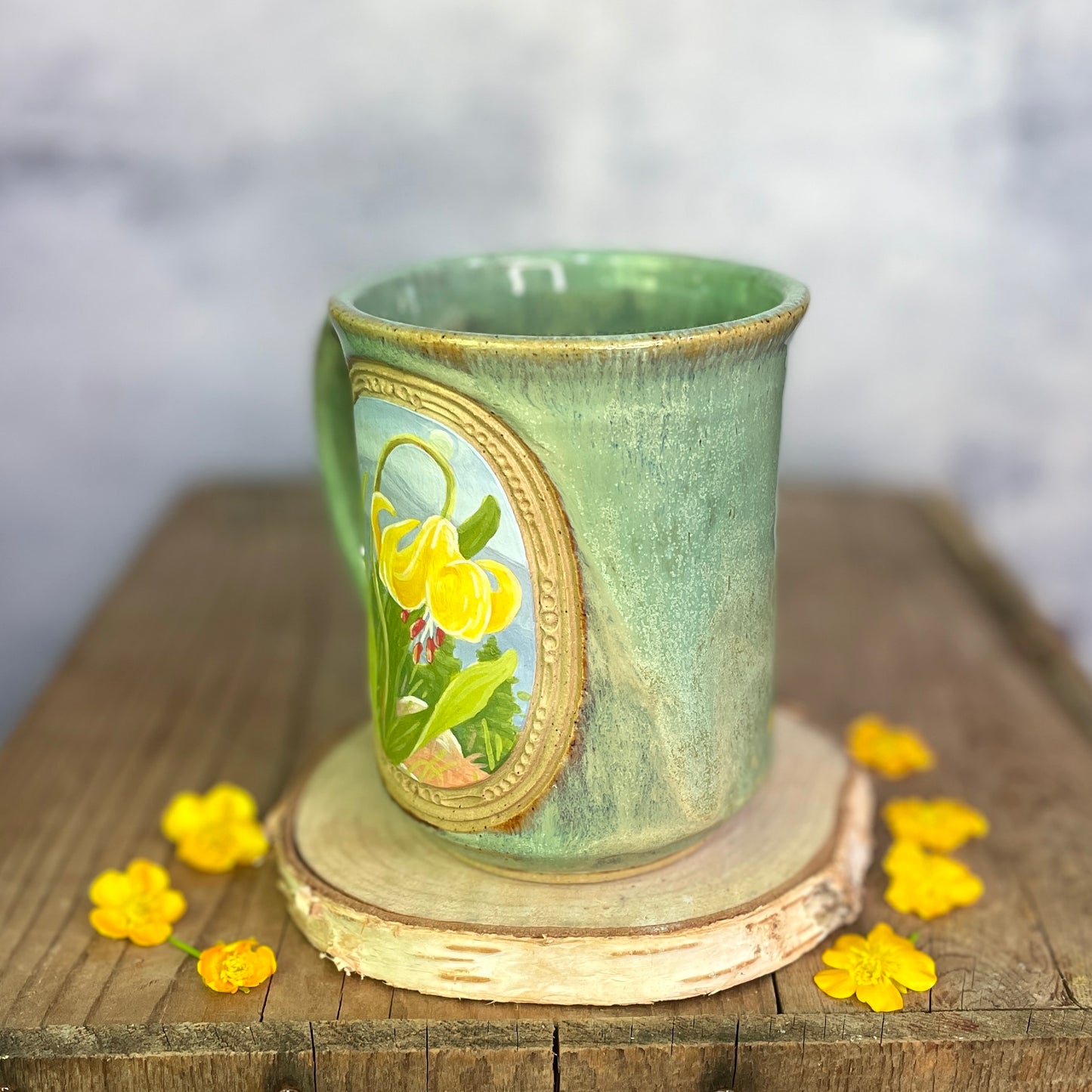 40. 15oz. Glacier Lily Mug