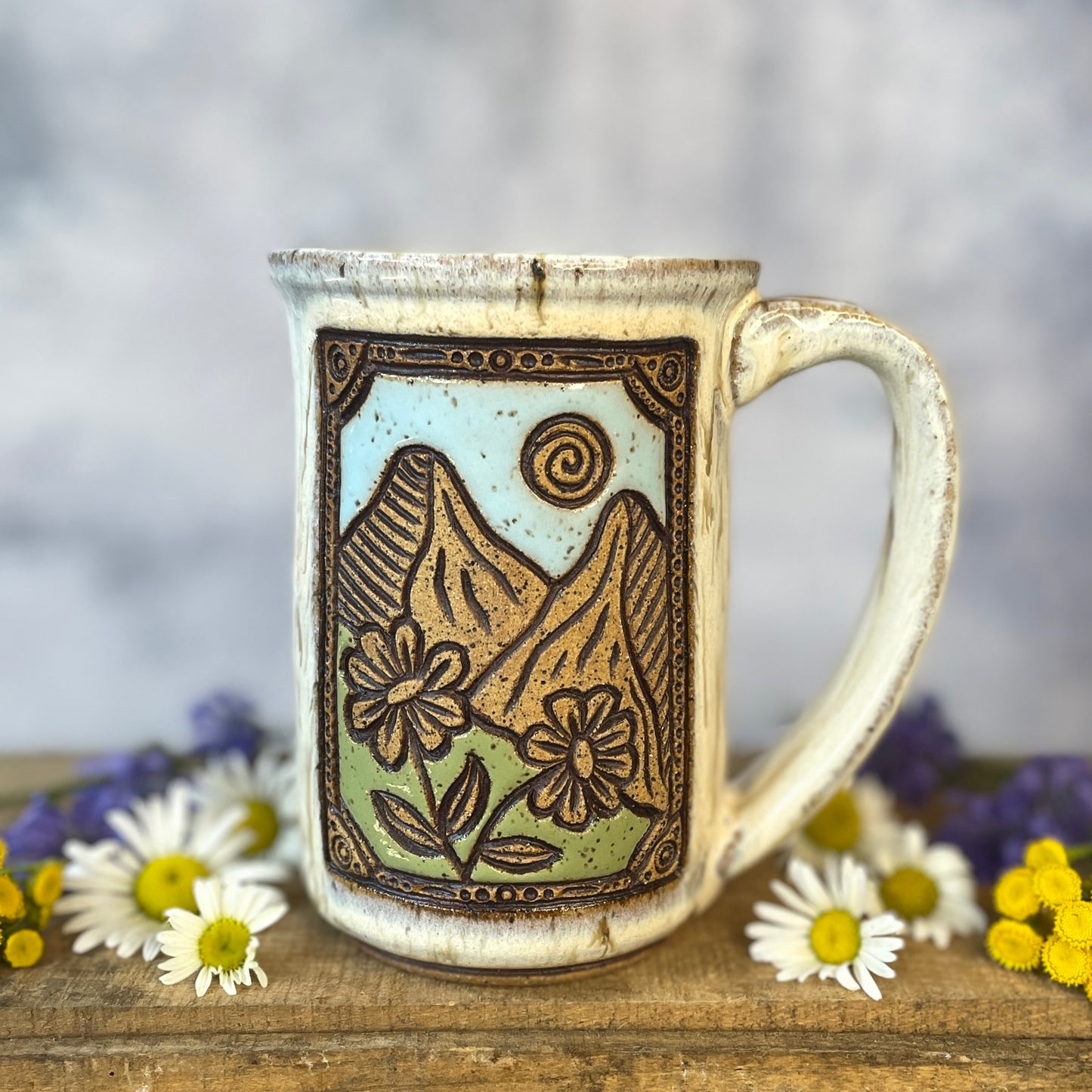 3. 16oz. Mountain Wildflower Mug