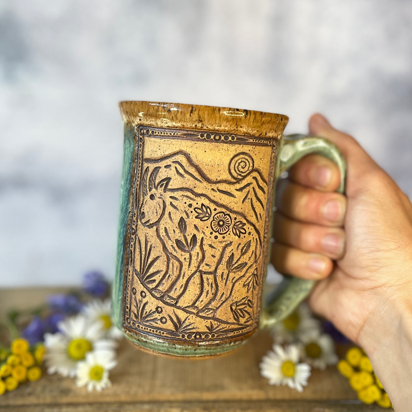 5. 16oz. Mountain Goat Mug