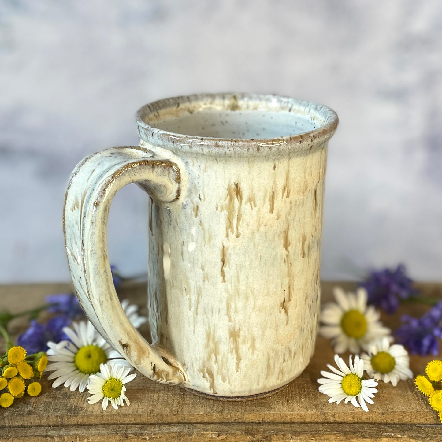 6. 16oz. Pika and Wildflower Mug