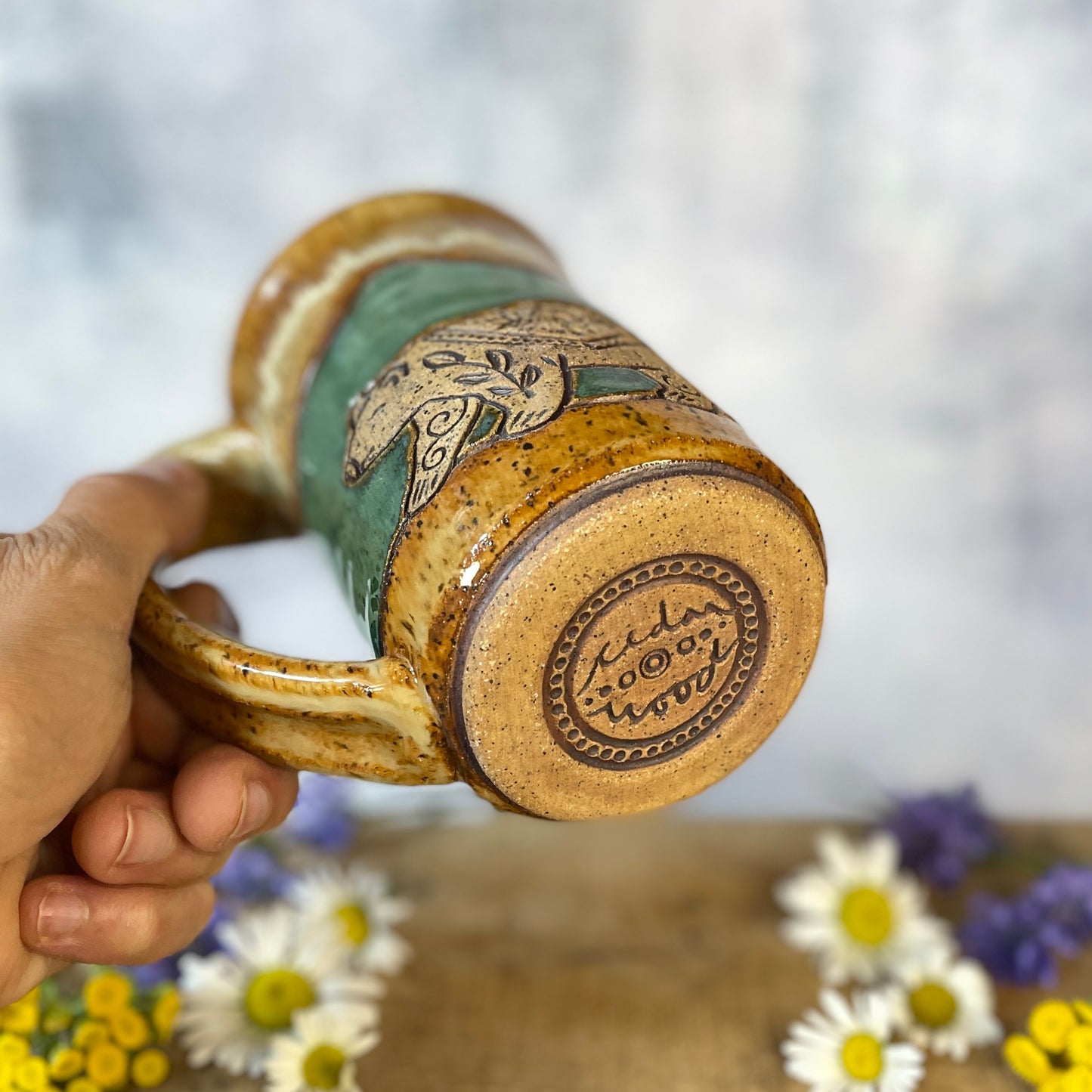7. 16oz. Bear and Cubs Mug