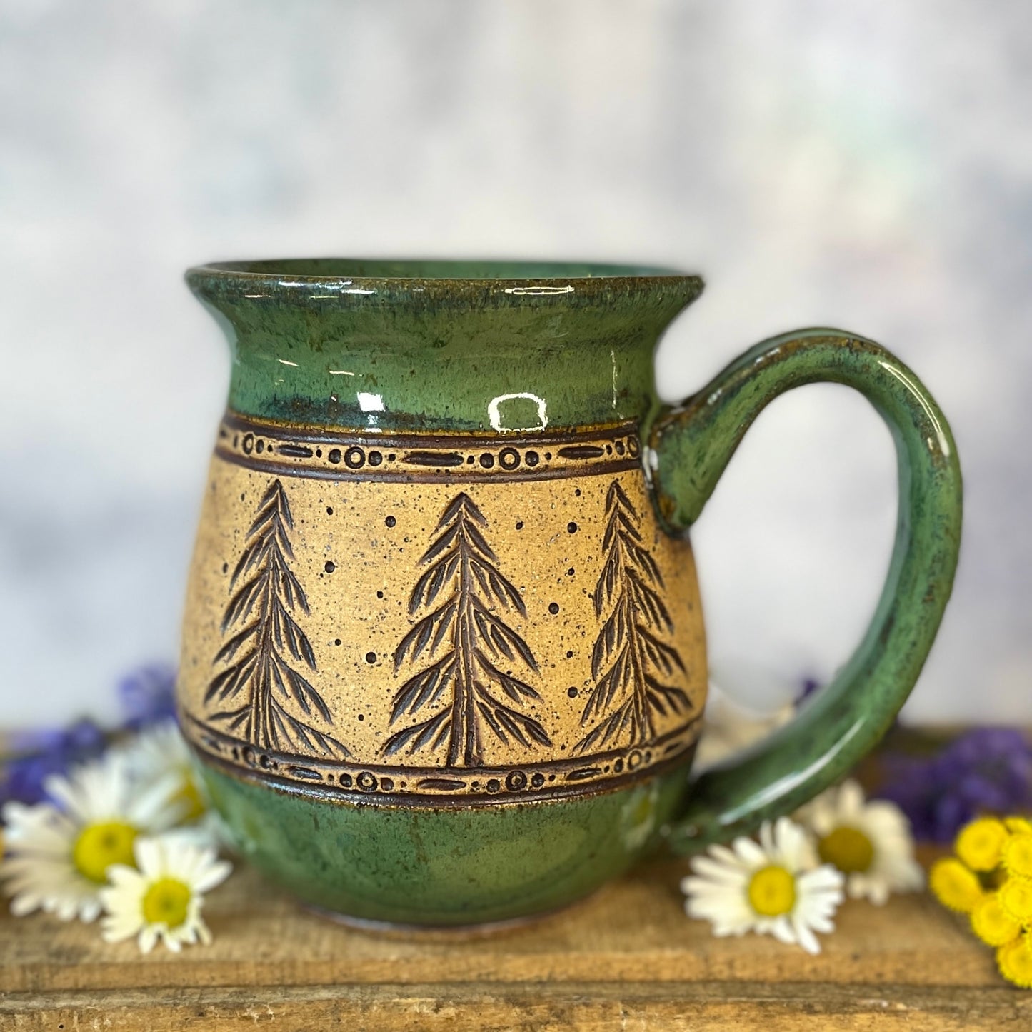 8. 18oz. Forest Mug