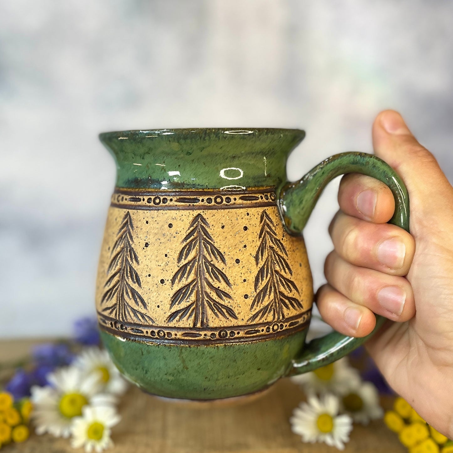 8. 18oz. Forest Mug