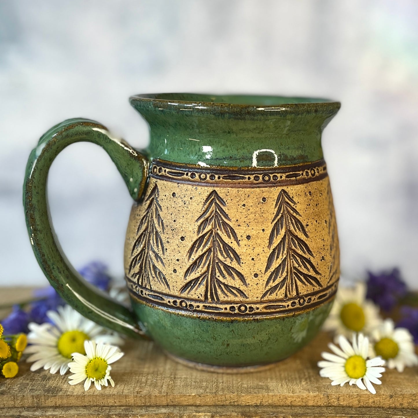 8. 18oz. Forest Mug