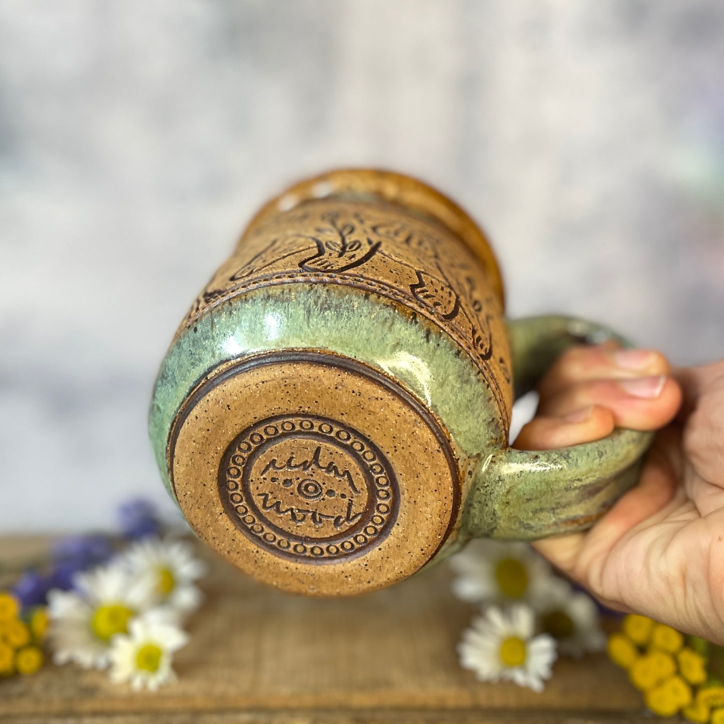 10. 18oz. Bear and Cubs Mug