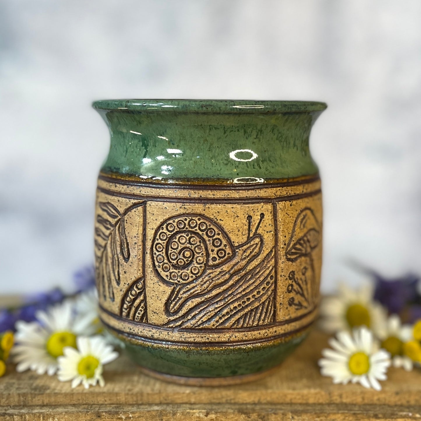12. 16oz. Swamp Creatures Tiled Mug