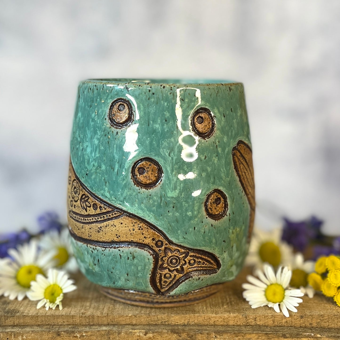 15. 17oz. Humpback Whales Mug