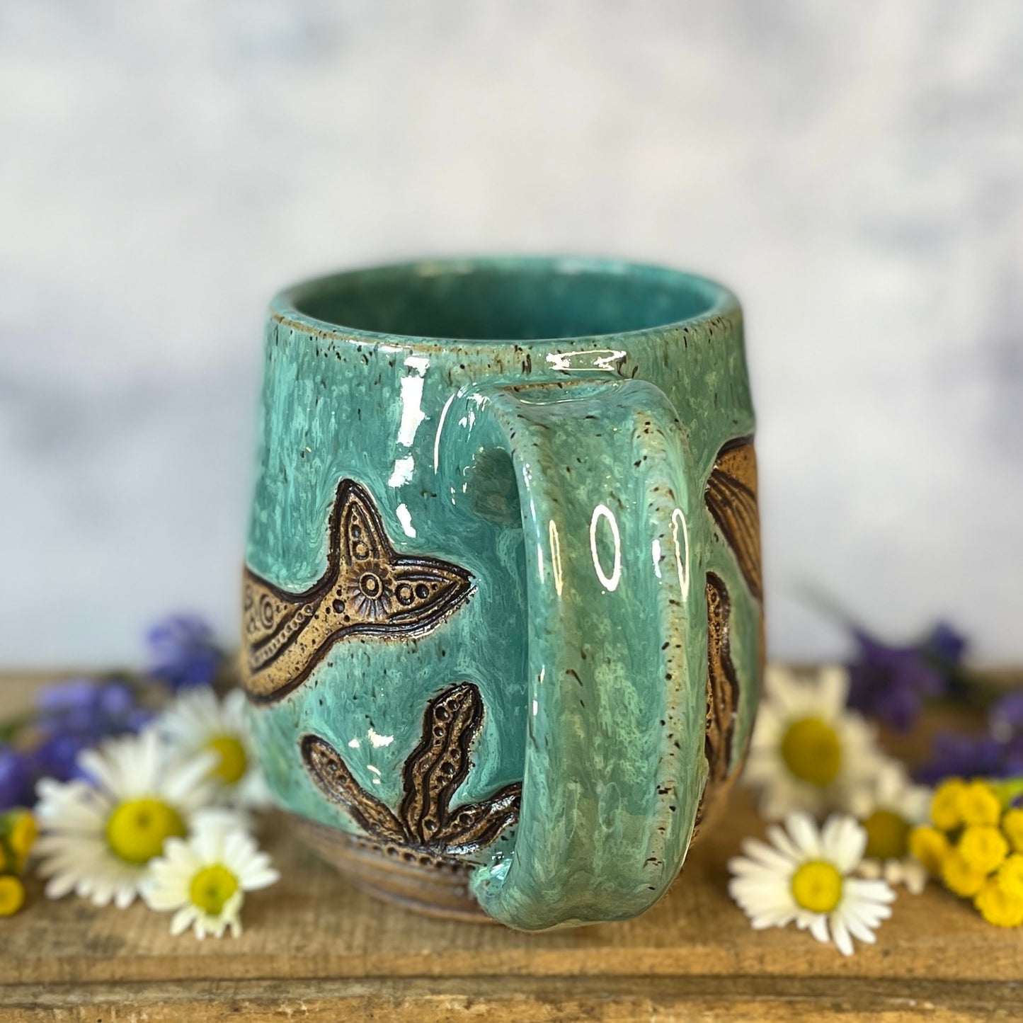 15. 17oz. Humpback Whales Mug