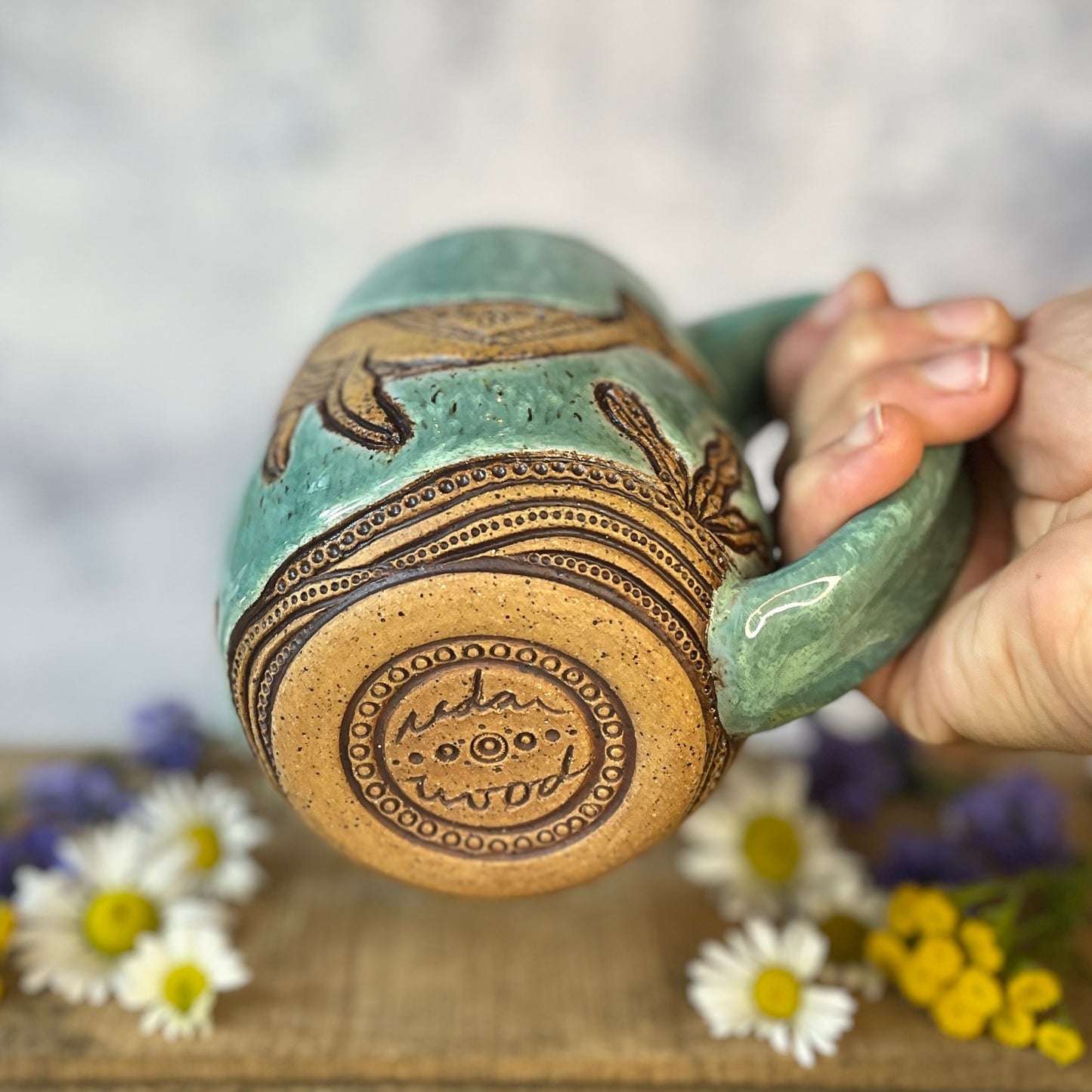 15. 17oz. Humpback Whales Mug