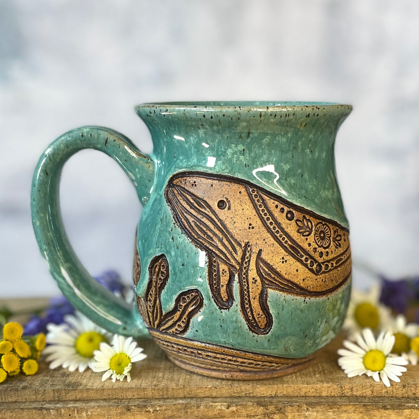 17. 18oz. Humpback Whales Mug