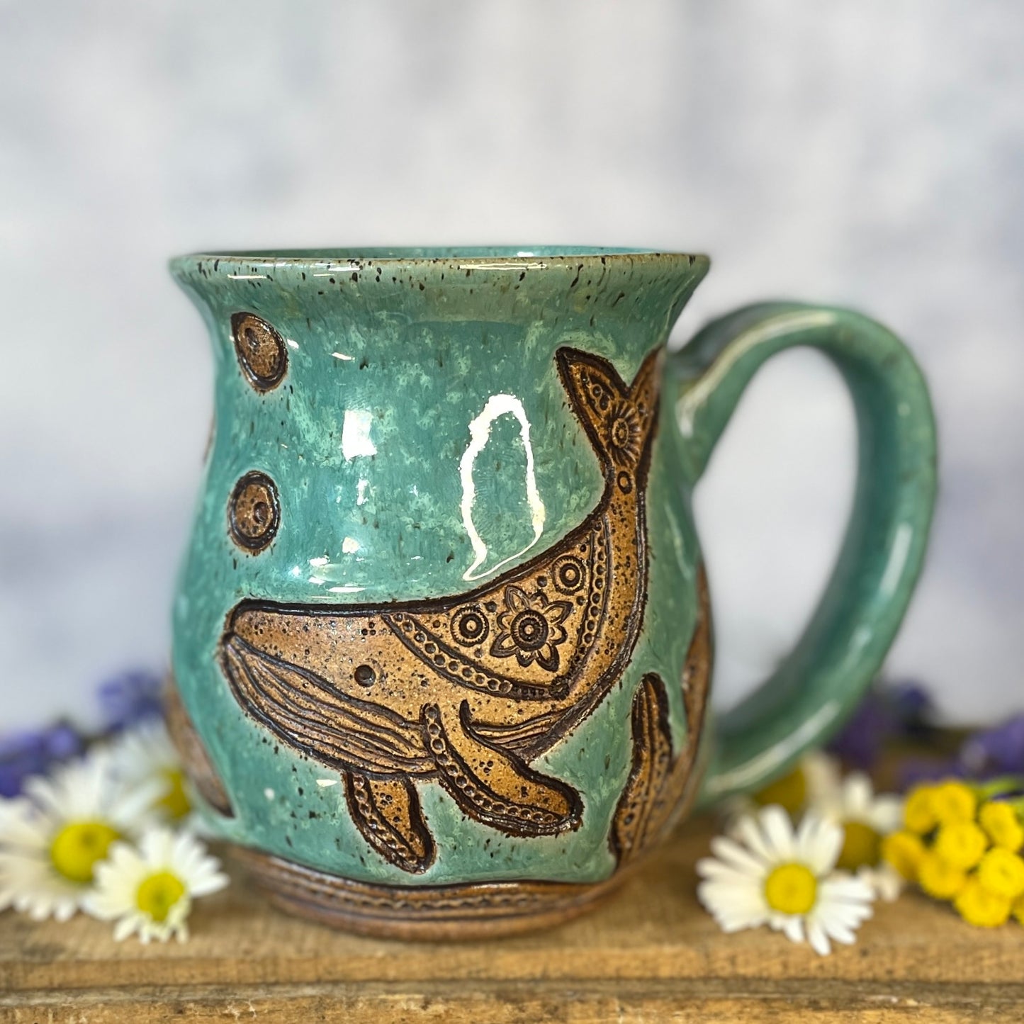 17. 18oz. Humpback Whales Mug