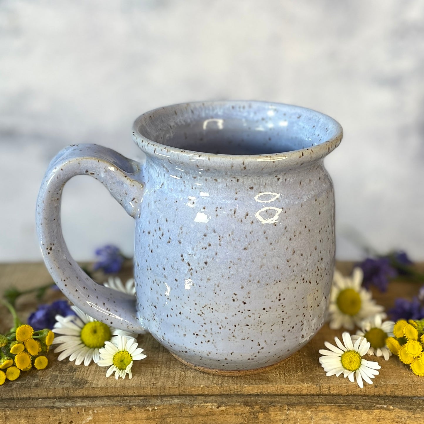 18. 18oz. Hummingbird and Wildflower Mug