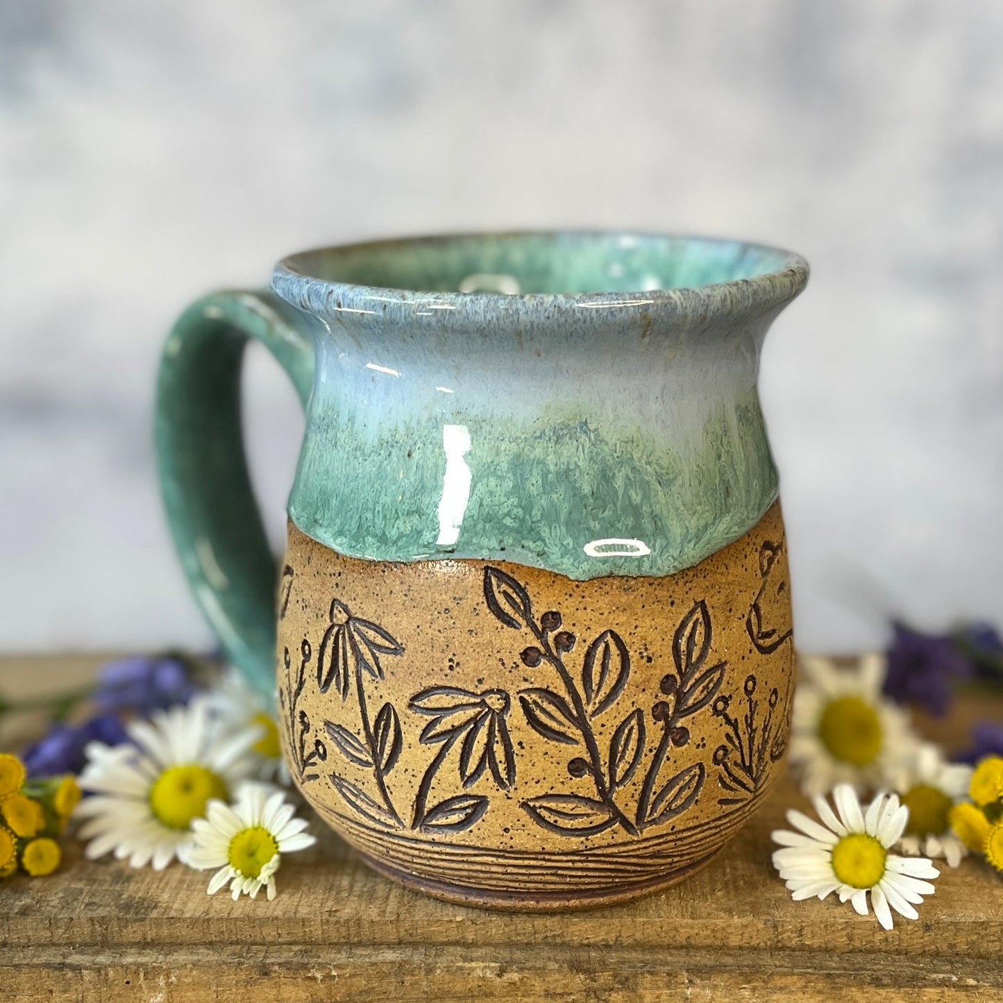 19. 17oz. Bear and Cub Mug