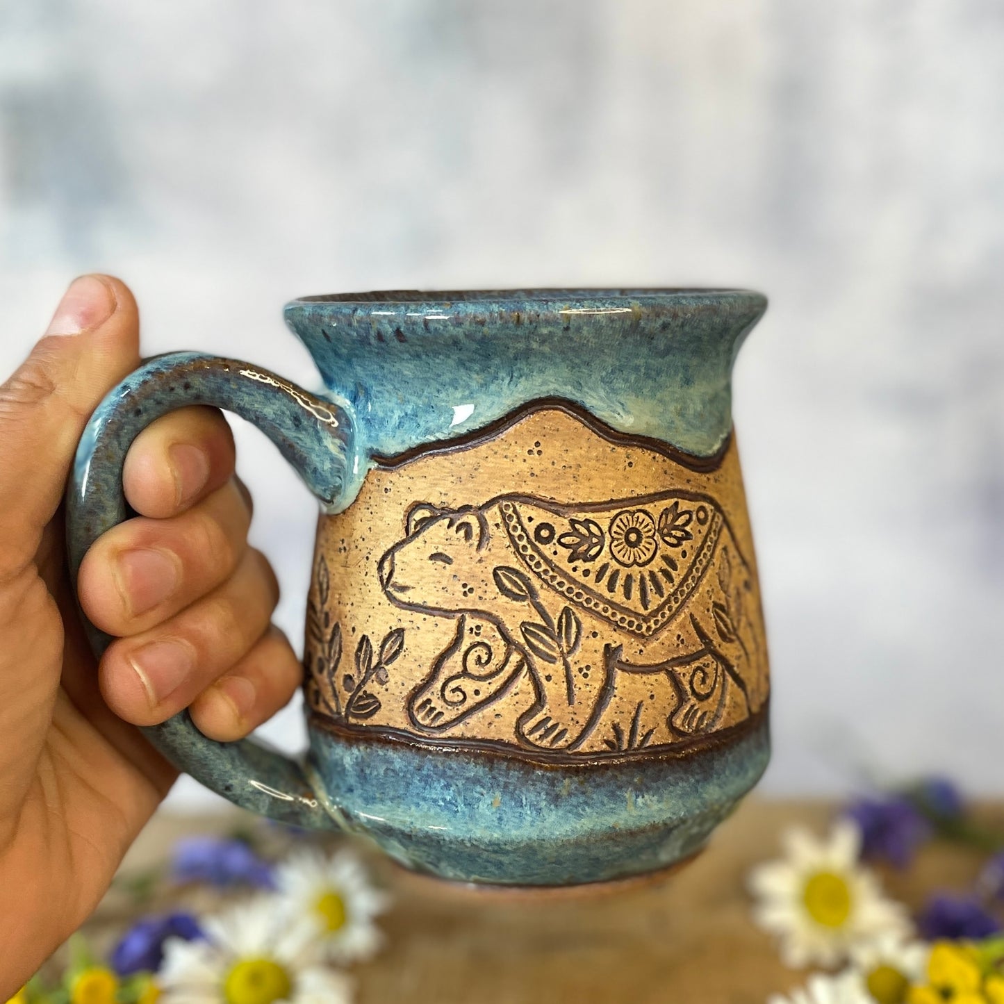 21. 16oz. Bear and Cubs Mug