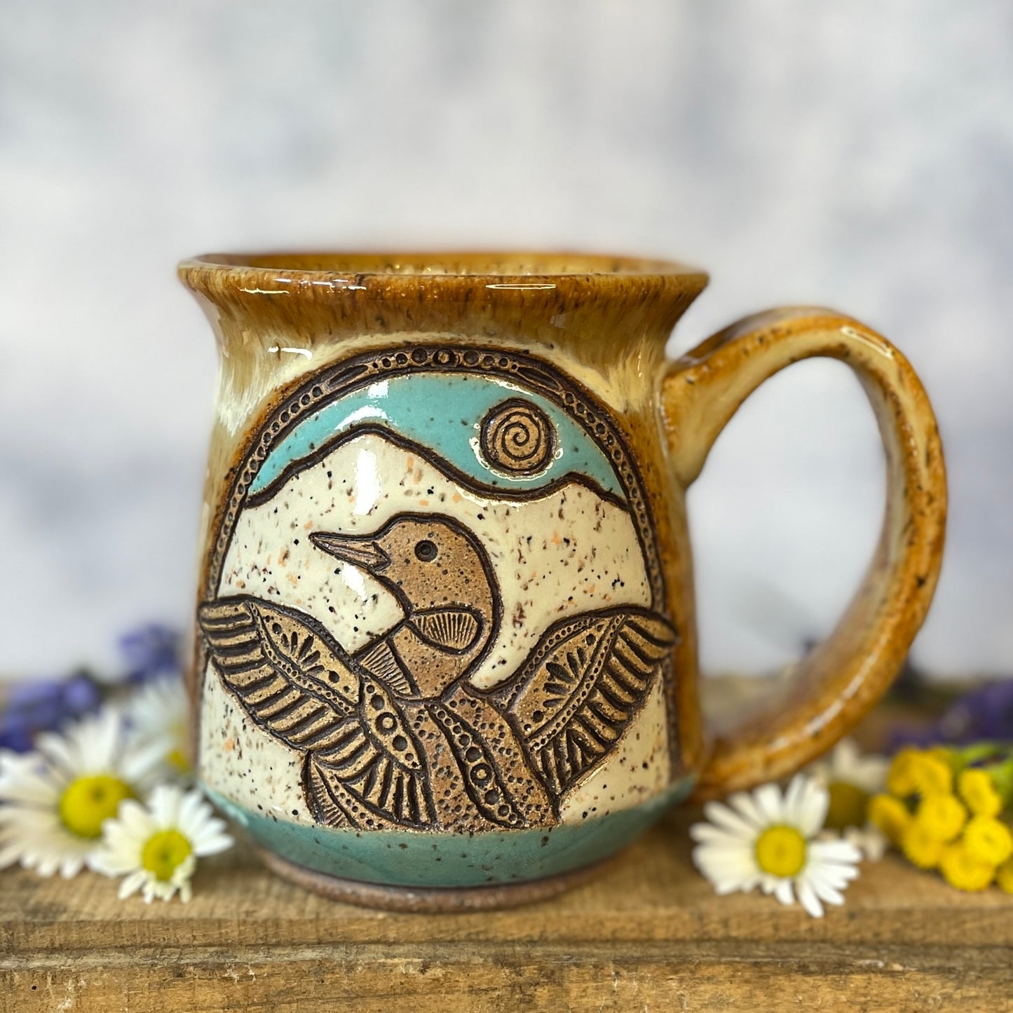 22. 16oz. Loon Mug