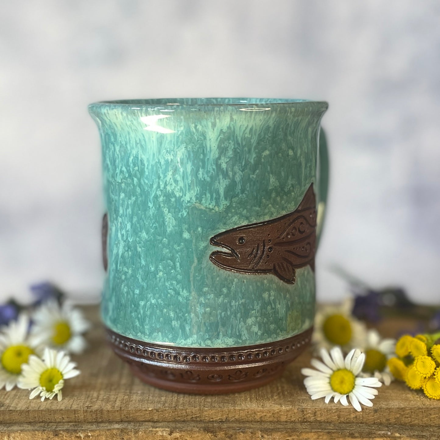 23. 15oz. Trout Mug