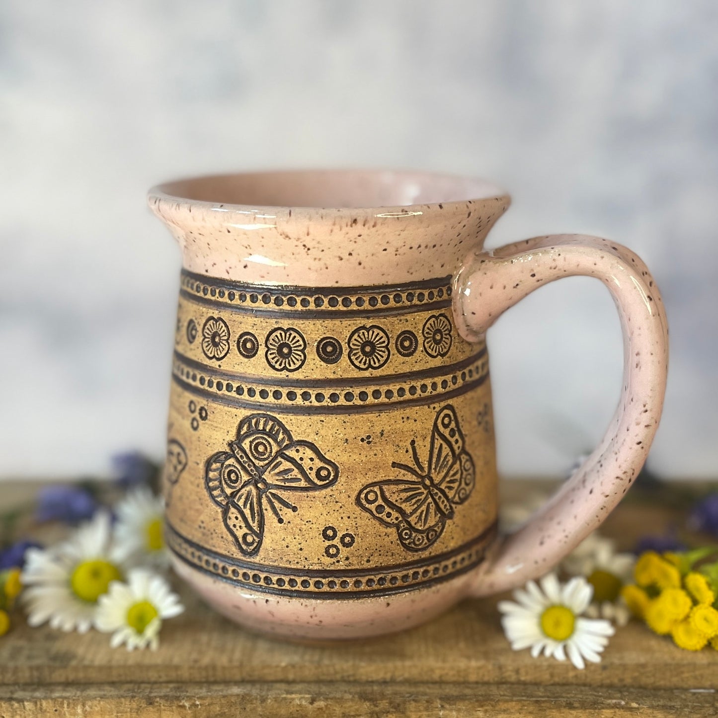 25. 17oz. Butterfly Mug