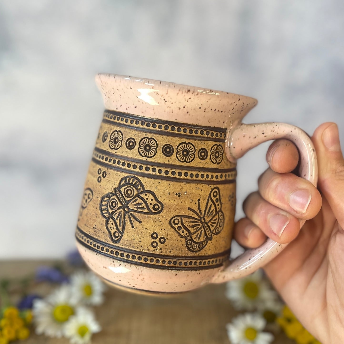 25. 17oz. Butterfly Mug