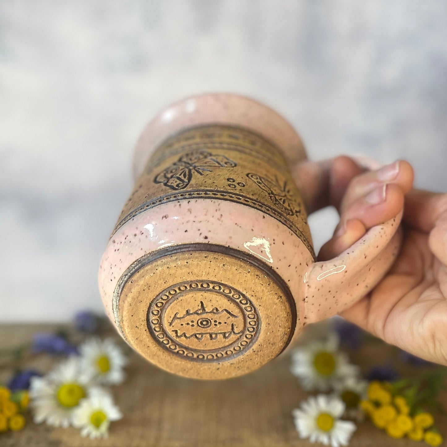 25. 17oz. Butterfly Mug