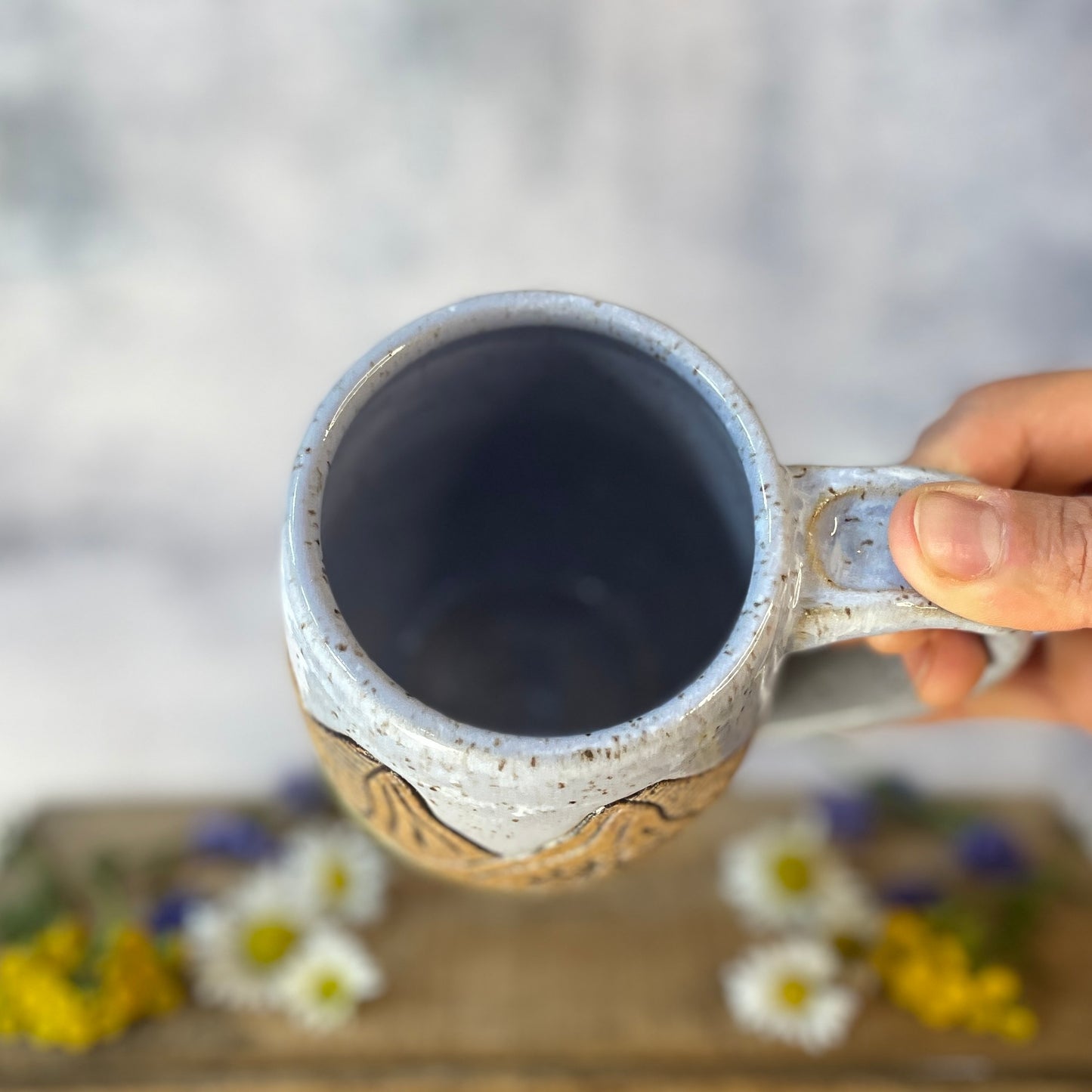 26. 18oz. Wrap Around Mountain Wildflower Mug