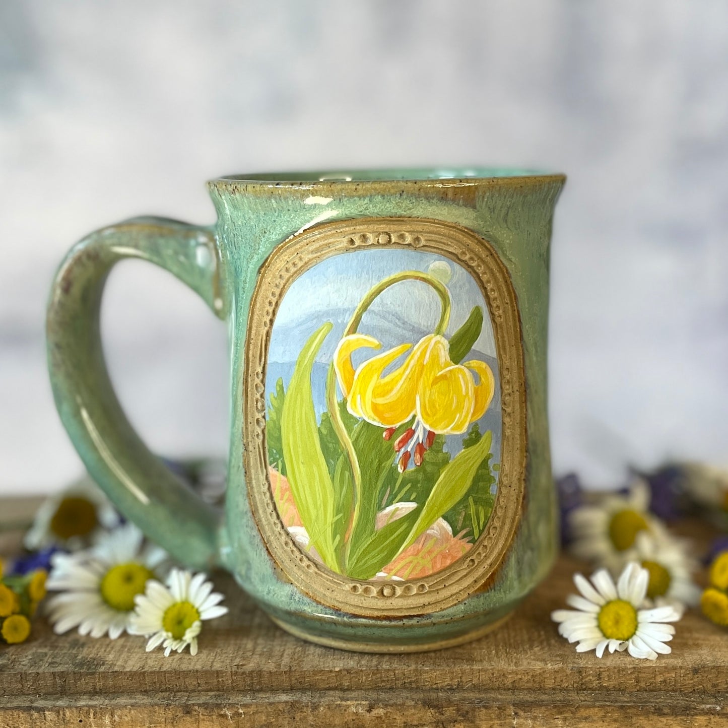 27. 15oz. Glacier Lilly Mug