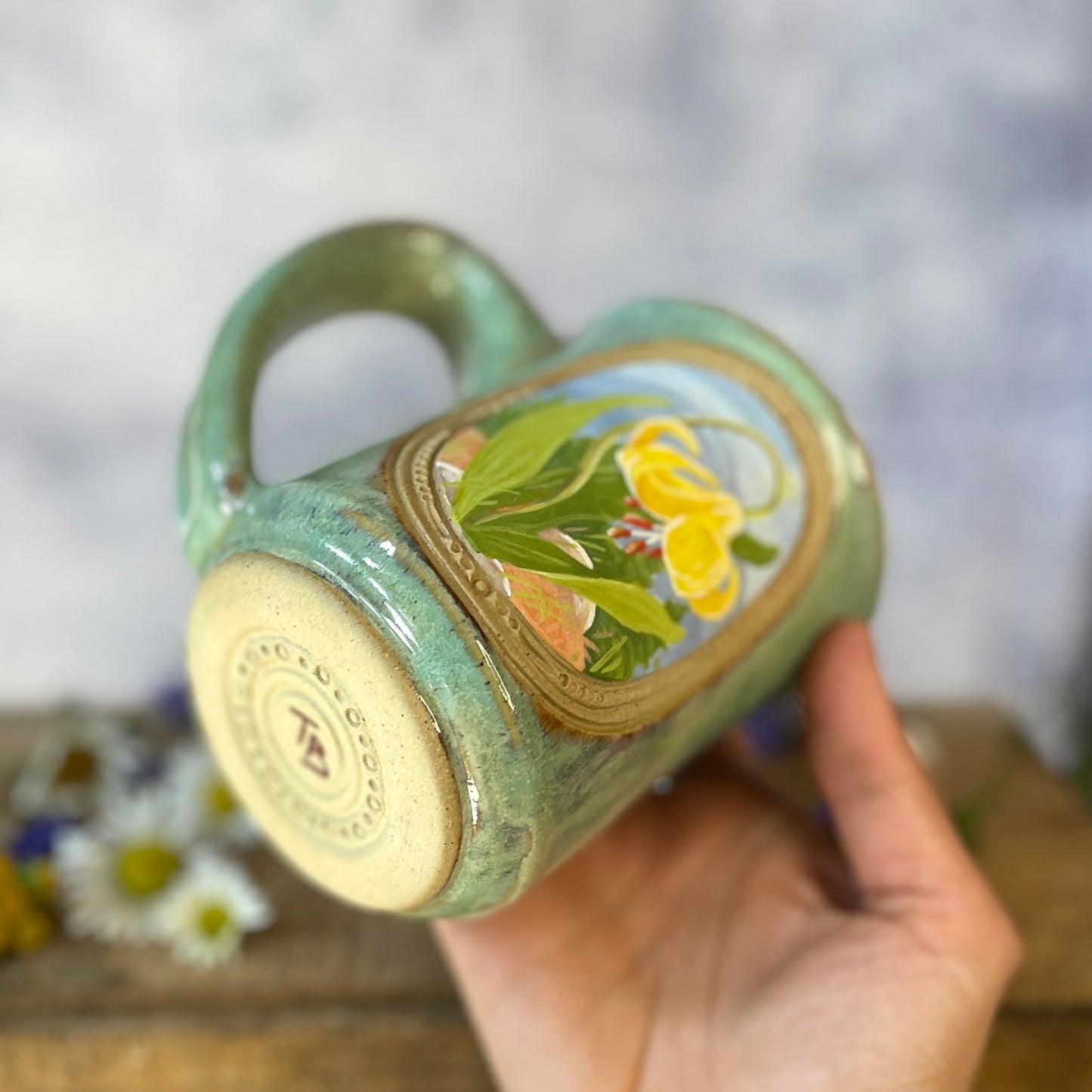 27. 15oz. Glacier Lilly Mug