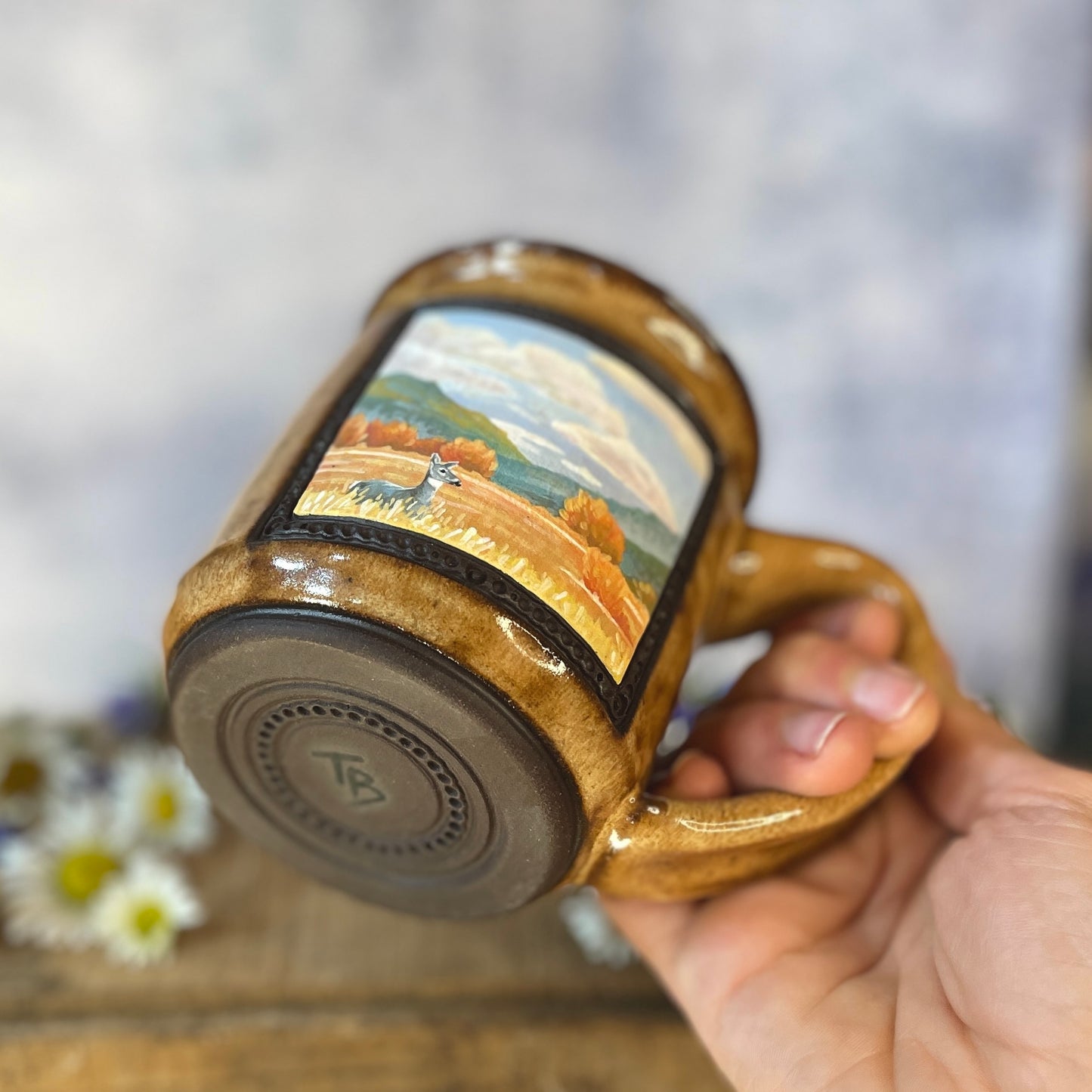 29. 15oz. Deer Mug