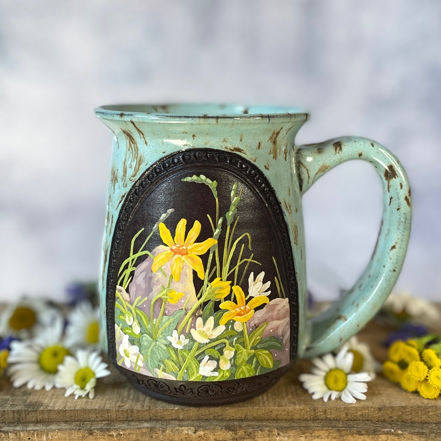 31. 16oz. Alpine Wildflowers Mug