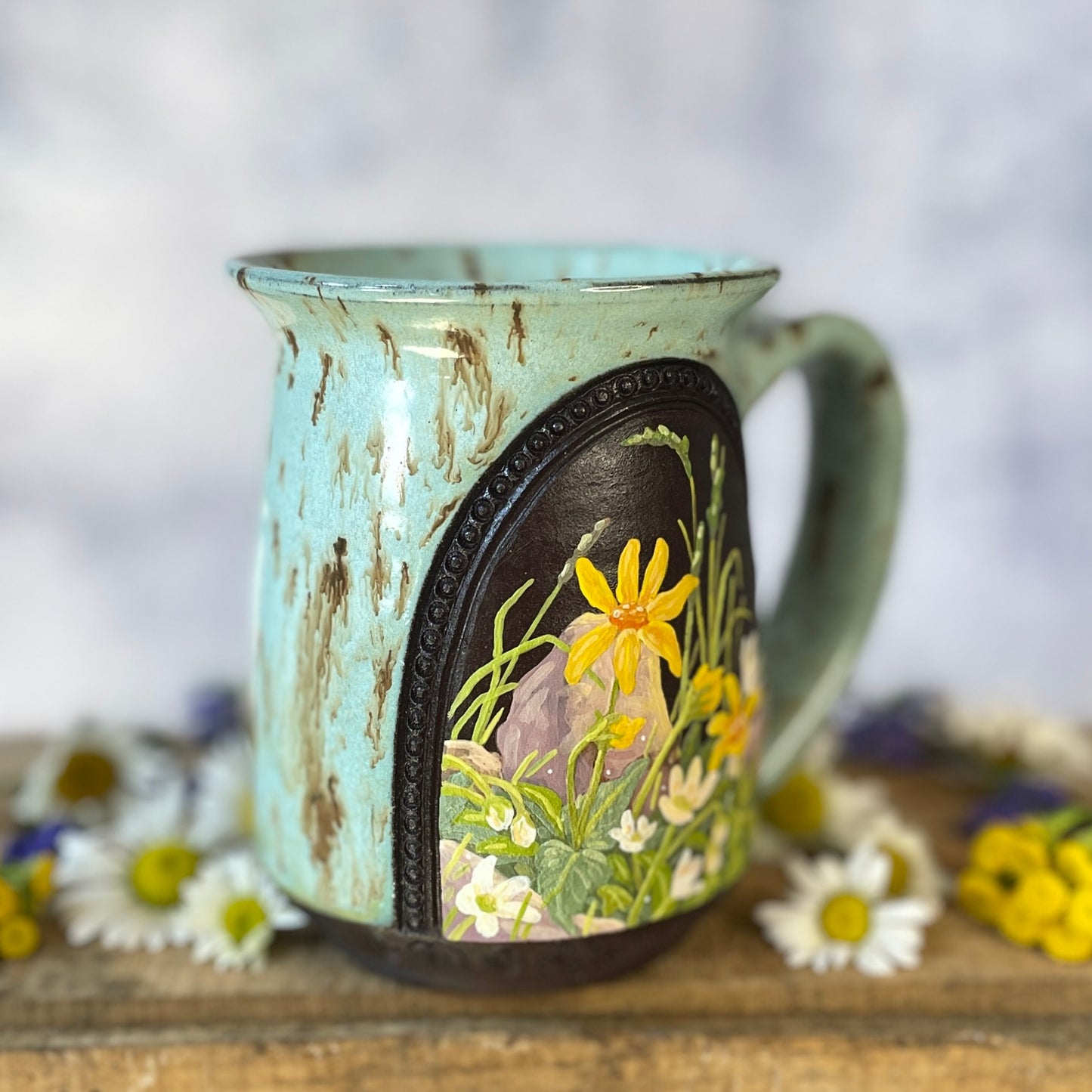 31. 16oz. Alpine Wildflowers Mug