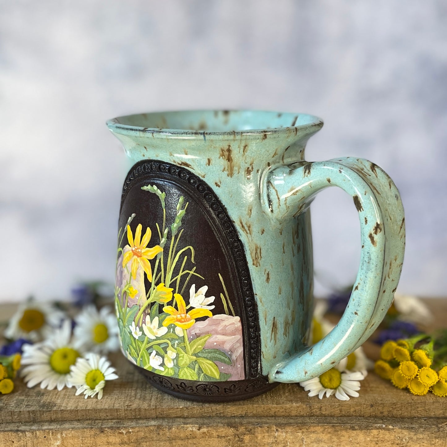 31. 16oz. Alpine Wildflowers Mug
