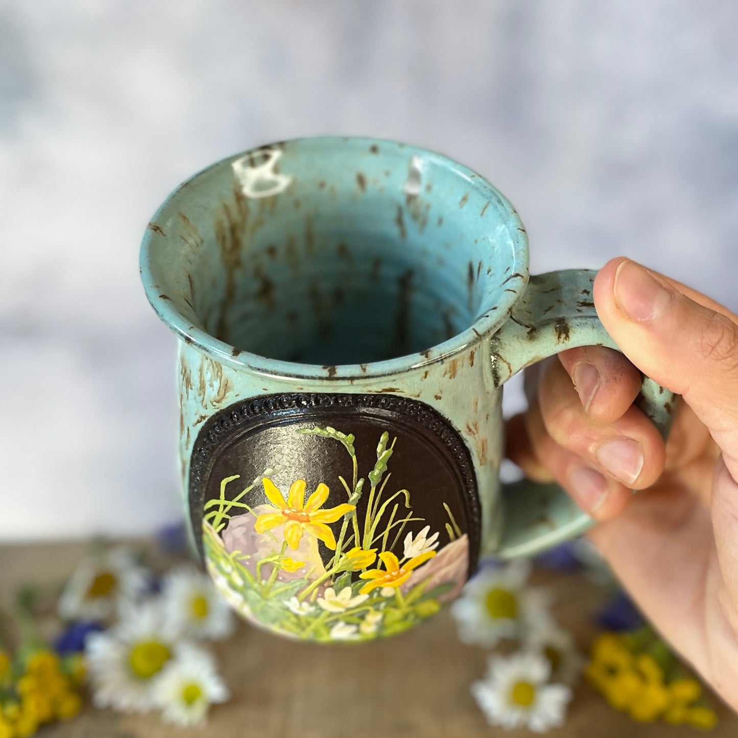 31. 16oz. Alpine Wildflowers Mug