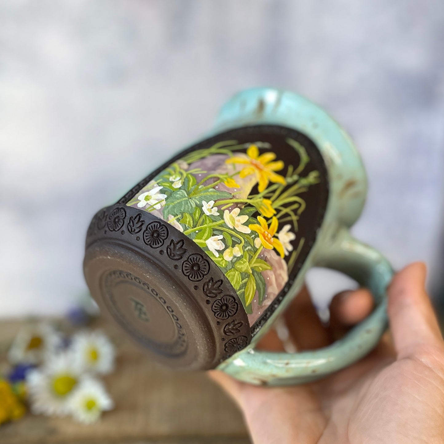 31. 16oz. Alpine Wildflowers Mug