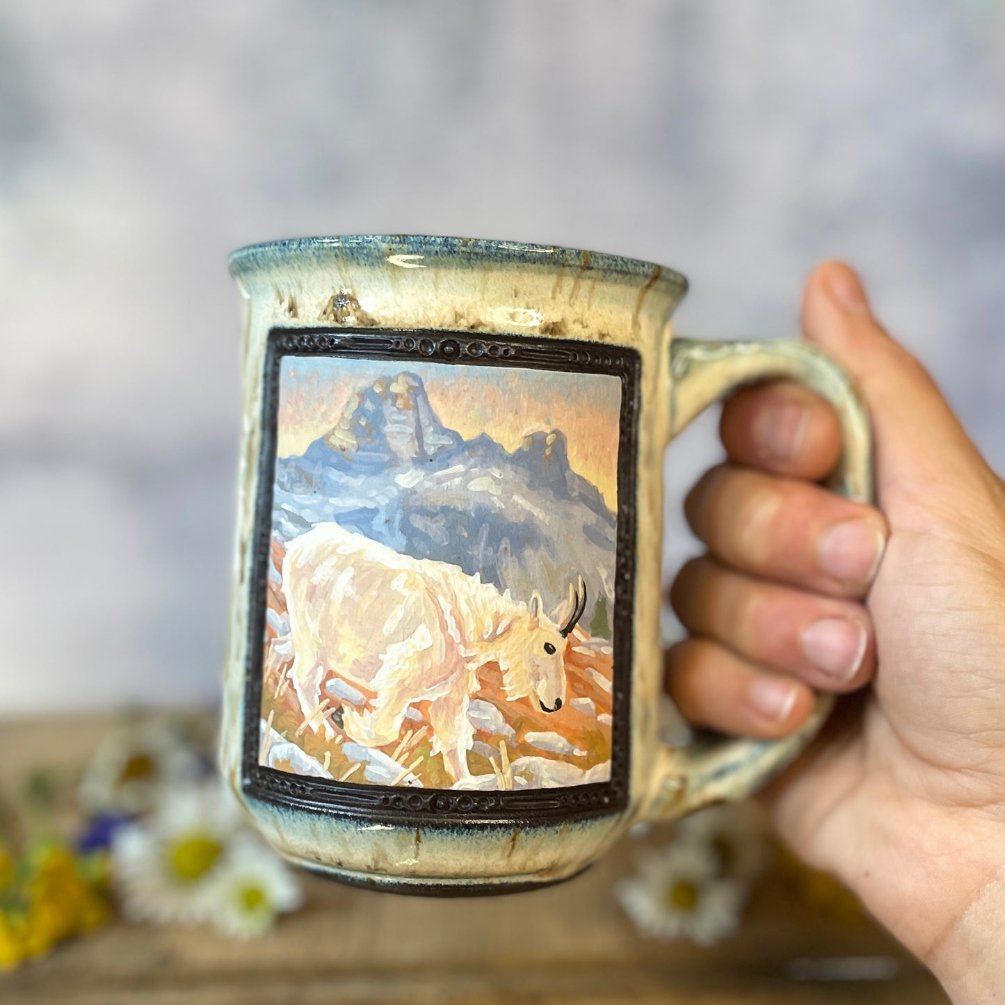36. 16oz. Mountain Goat Mug