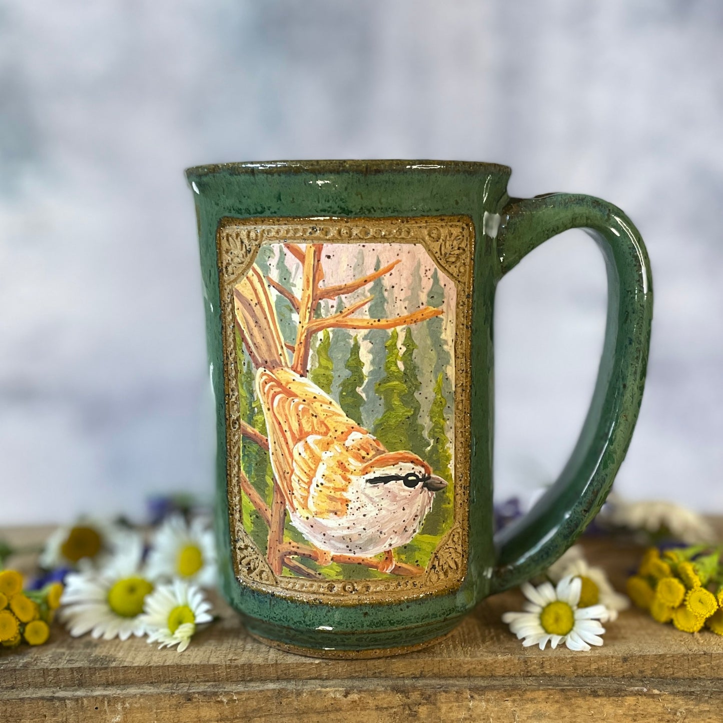 39. 17oz. Chipping Sparrow Mug